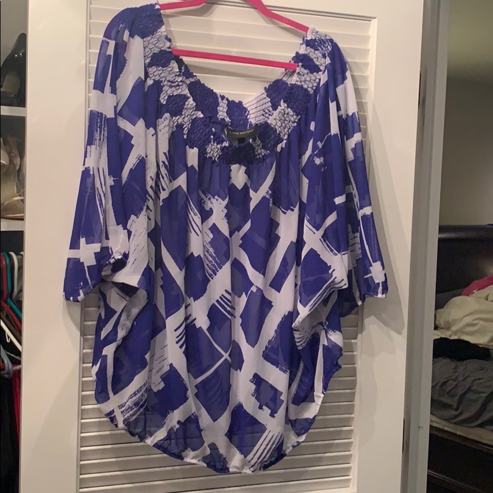 NWT Off the shoulder sheer top
